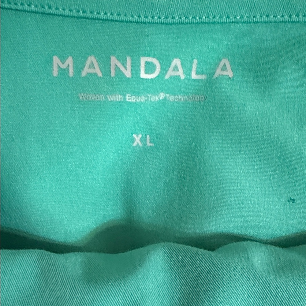 Mandala Women's Turquoise Active Top - XL